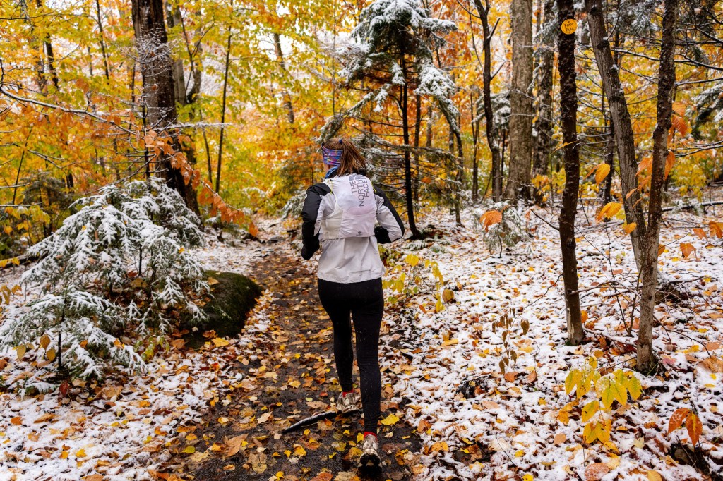 Late fall attempt of the Great Range Traverse in New York